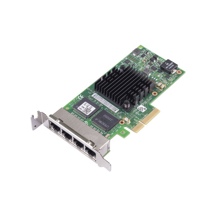 Network interface card Intel I350-T4 4x1GbE RJ45 PCIe 2.1 ADAPTER T34F4