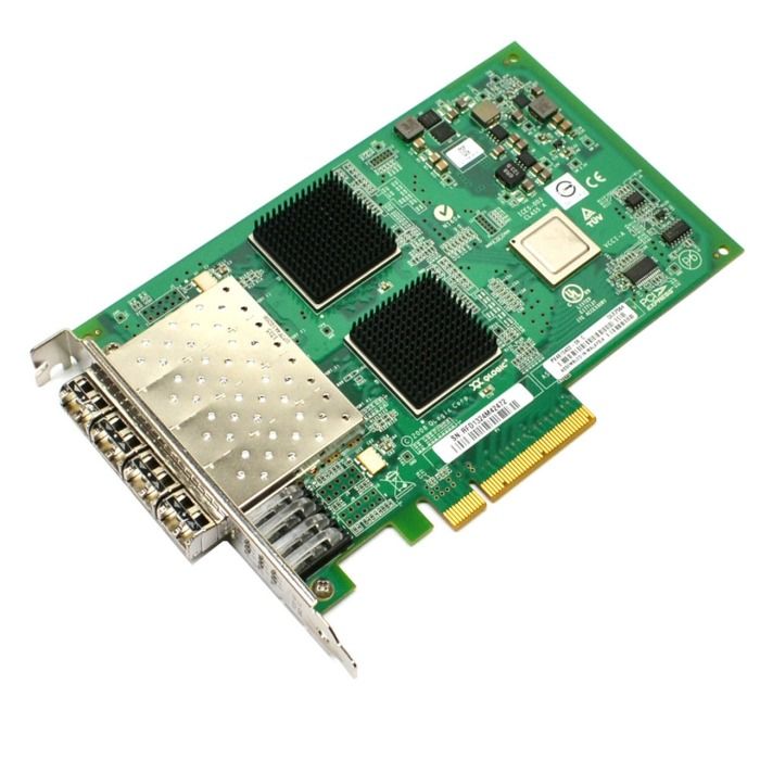Network interface card Qlogic QLE2564 4x8Gb FC PCIe 2.0 PX4810402-06