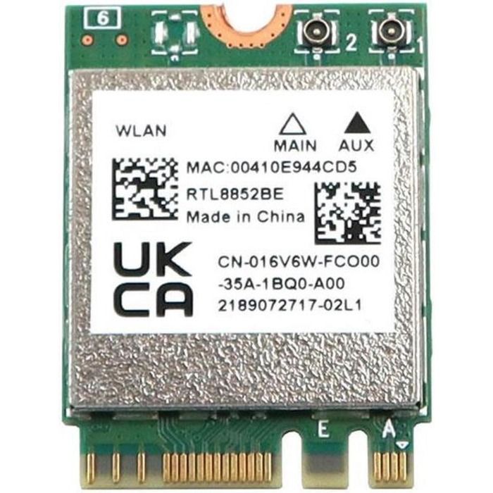 Network interface card Realtek RTL8852BE M.2 2230 PCI-E 802.11AX WLAN Bluetooth 5.0 WI-FI Card Laptop 16V6W