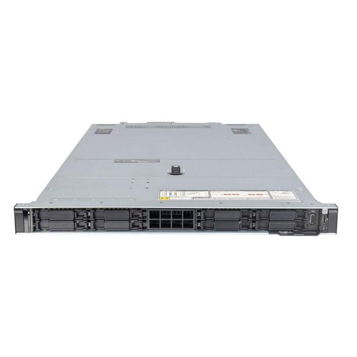 NEW Server Dell PowerEdge R660 8x2.5" with 1x Silver 4509Y, 64GB RAM, 1x 480GB SSD SATA RI 2.5", 2x1GbE RJ45, 2x PSU, rails, iDRAC 9 Enterprise