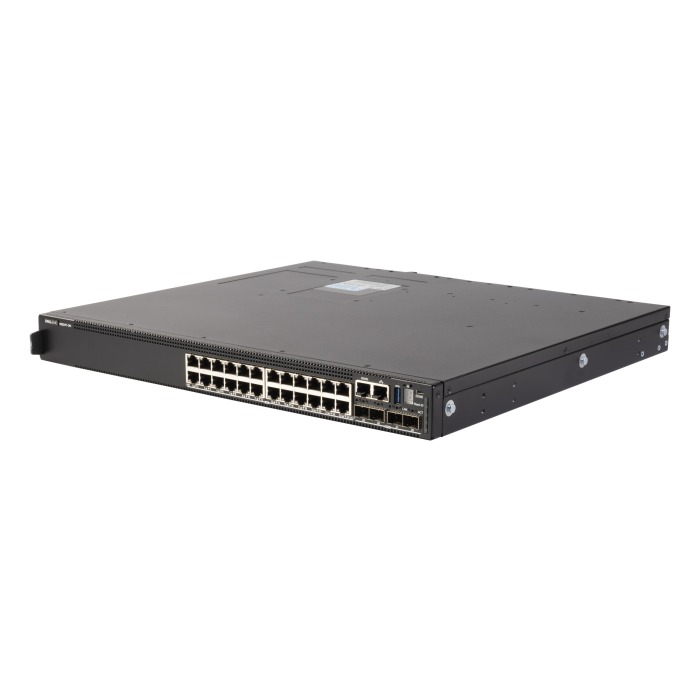 New Switch Dell PowerSwitch N3224T-ON 24x1GbE BASE-T 4x10GbE SFP+ 2x100GbE QSFP28 stack R2F Reverse Flow, 1x PSU, 3x FAN