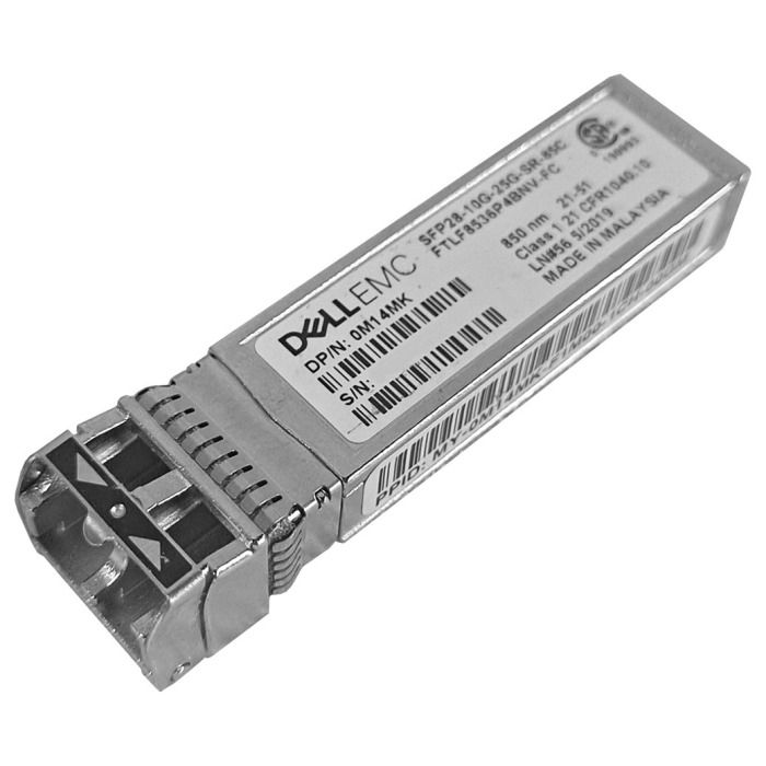 Optical transceiver Dell SFP28 25GbE LC-LC Eth 850nm MM 100m M14MK