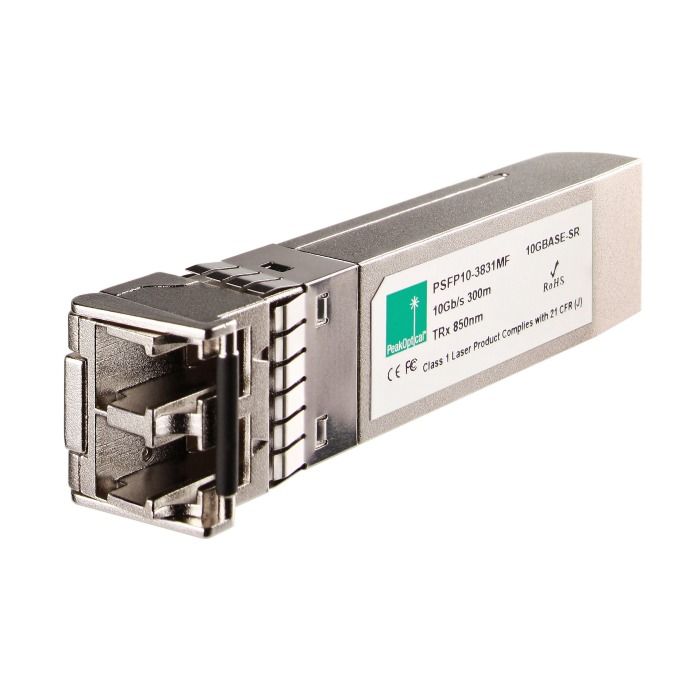Optical transceiver PeakOptical 10Gb/s SFP+ LC-LC 850nm MM 300m PSFP10-3831MF