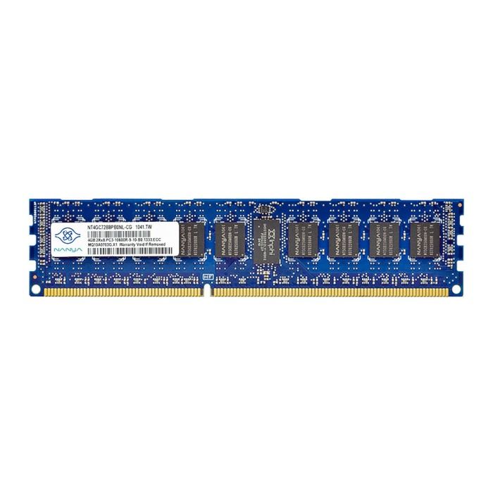 Pamięć RAM Dell 4GB 2Rx8 PC3-10600R DDR3 RDIMM 1333MHz NT4GC72B8PB0NL-CG
