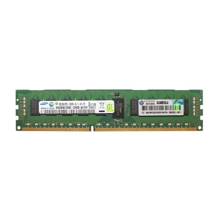 Pamięć RAM HPE 2GB 1Rx8 PC3-10600R DDR3 1333 MHz 500202-061