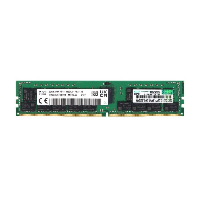 Pamięć RAM HPE 32GB 2Rx4 PC4-25600 DDR4 3200MHz RDIMM ECC P11444-091