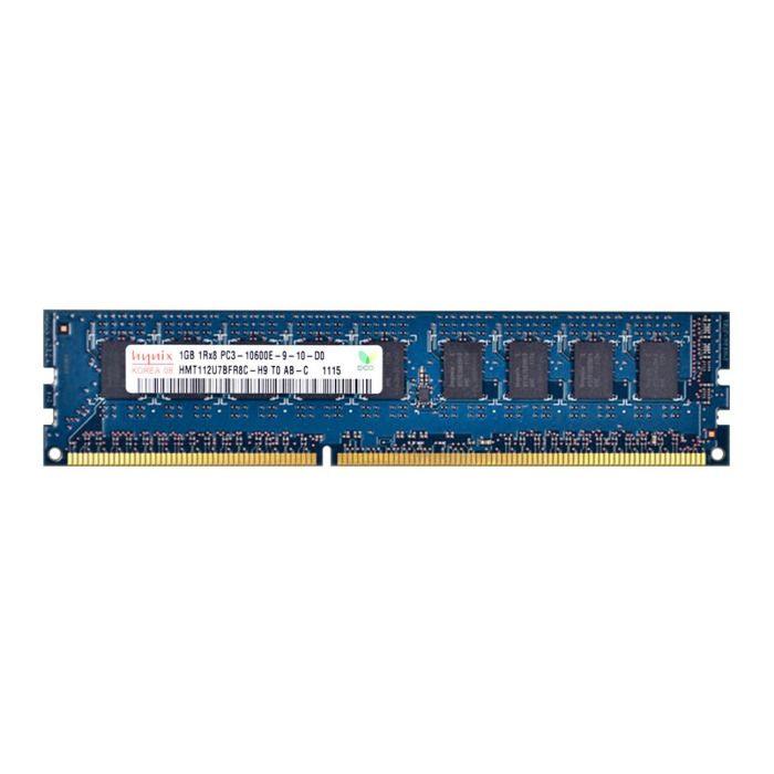 Pamięć RAM Hynix 1GB 1Rx8 PC3-10600E DDR3 UDIMM ECC 1333MHz HMT112U7BFR8C-H9