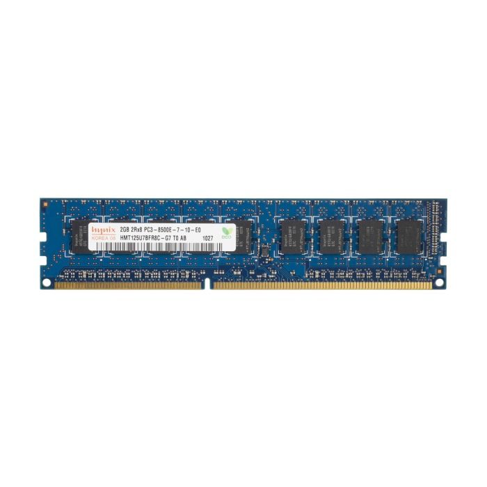 Pamięć RAM Hynix 2GB 2Rx8 PC2-8500 DDR3 UDIMM HMT125U7BFR8C-G7