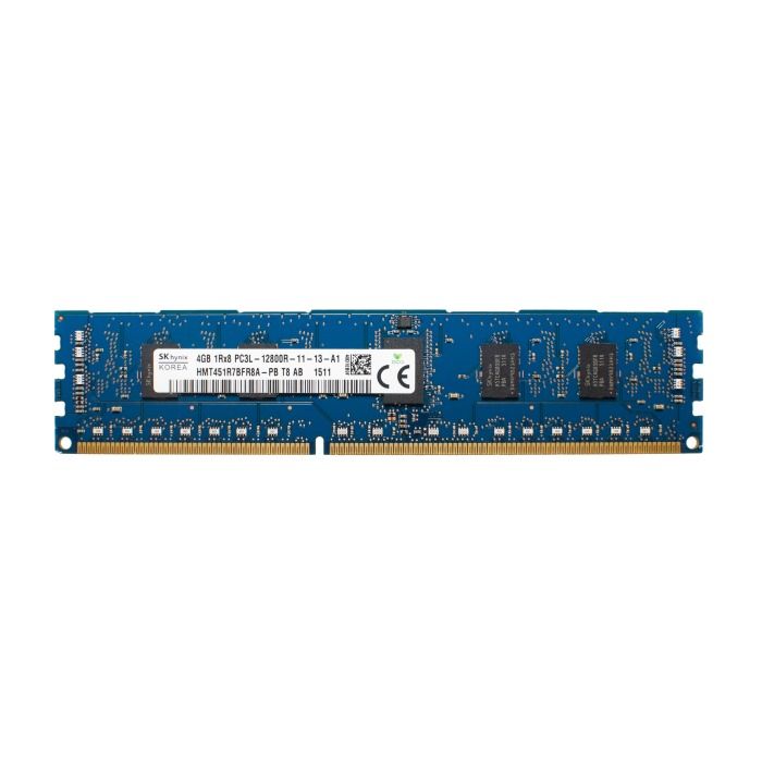Pamięć RAM Hynix 4GB 1Rx8 PC3L-12800R DDR3 RDIMM 1600MHz HMT451R7BFR8A-PB