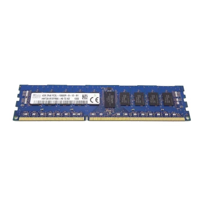 Pamięć RAM Hynix 4GB 2Rx8 PC3L-10600R DDR3 RDIMM 166MHz HMT351R7EFR8A-H9