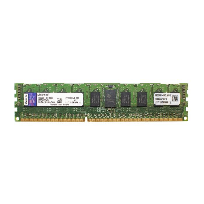 Pamięć RAM Kingston 4GB 2Rx4 1333MHz DDR3 RDIMM ZY372D3S4P13C9