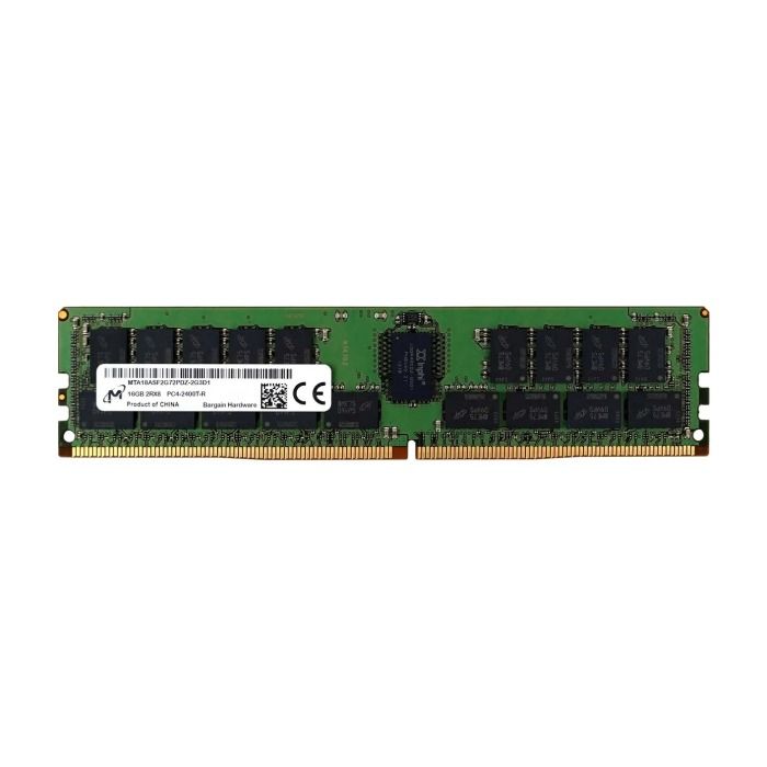Pamięć RAM Micron 16GB 2Rx8 PC4-19200T-R DDR4 RDIMM 2400MHz MTA18ASF2G72PDZ-2G3D1