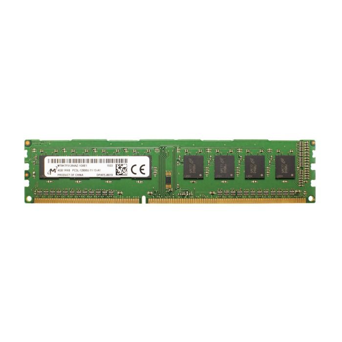 Pamięć RAM Micron 4GB 1Rx8 PC3L-12800U DDR3 UDIMM 1600MHz MT8KTF51264AZ-1G6E1