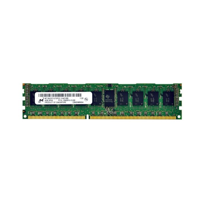 Pamięć RAM Micron 4GB 2Rx8 PC3L-10600R DDR3 RDIMM 1333MHz MT18KSF51272PDZ-1G4D1