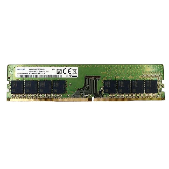 Pamięć RAM Samsung 16GB 1Rx8 PC4-25600U DDR4 UDIMM 3200MHz M378A2G43AB3-CWE