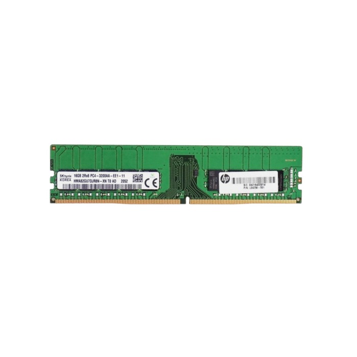 RAM HP 16GB 2Rx8 PC4-25600 DDR4 UDIMM ECC 3200MHz L94258-591