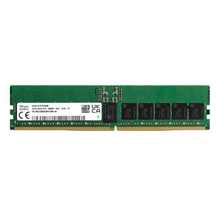 RAM Hynix 32GB 2Rx8 PC5-38400 DDR5 4800MHz RDIMM ECC HMCG88AEBRA168N