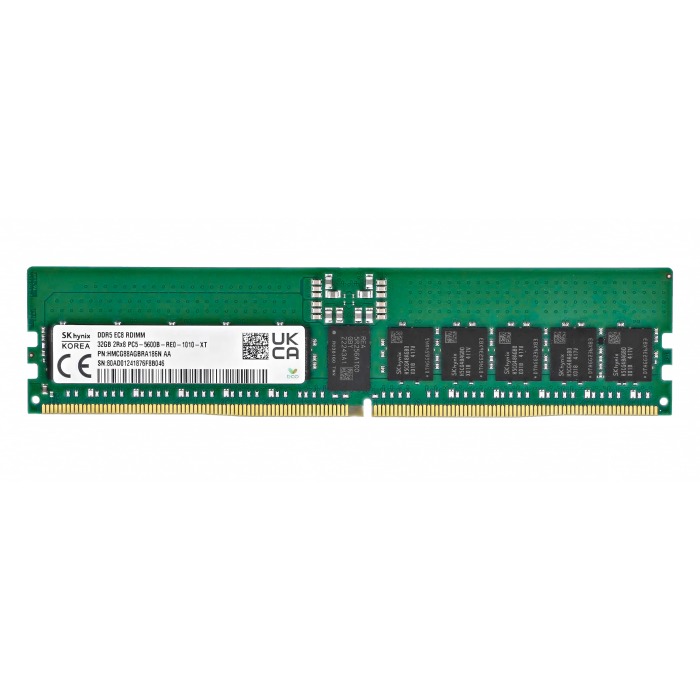 RAM Hynix 32GB 2Rx8 PC5-44800 DDR5 5600MHz RDIMM ECC HMCG88AGBRA186N