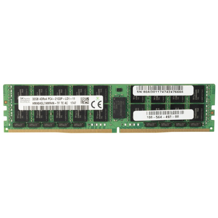RAM Hynix 32GB 4Rx4 PC4-17000P-L DDR4 LRDIMM 2133MHz HMA84GL7AMR4N-TF