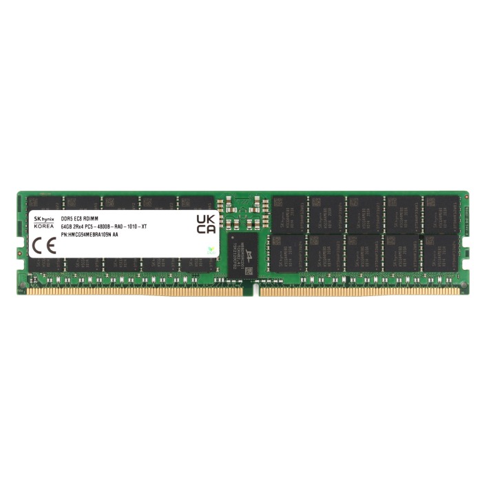RAM Hynix 64GB 2Rx4 PC5-4800B-R DDR5 4800MHz RDIMM ECC HMCG94MEBRA109N