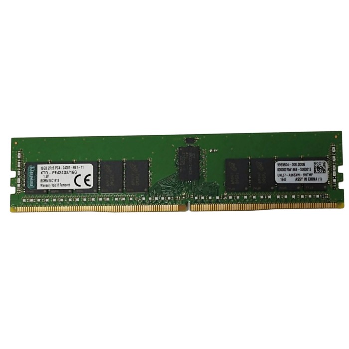 RAM Kingston 16GB 2Rx8 DDR4 RDIMM 2400MHz KTD-PE424D8/16g