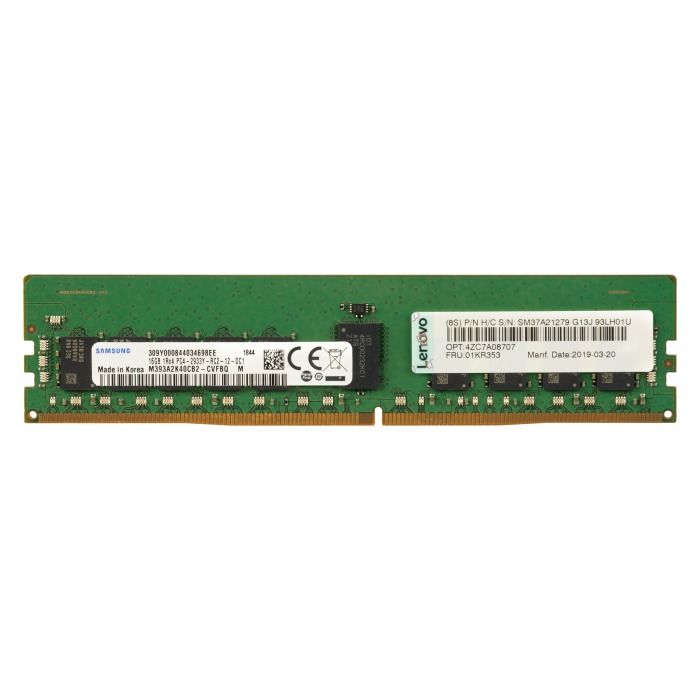 RAM Lenovo Samsung 16GB 1Rx4 PC4-2933Y DDR4 RDIMM ECC 2933MHz SM37A21279