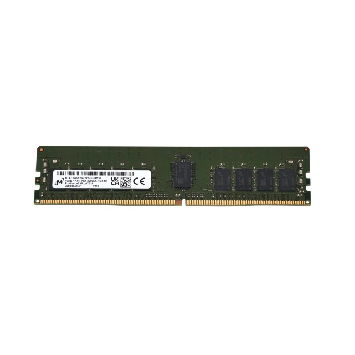 RAM Micron 16GB PC4-25600 DDR4 RDIMM 3200MHz MTA18ASF2G72PZ-3G2R1