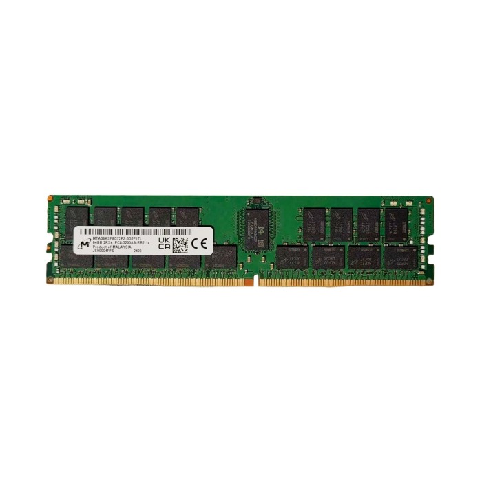 RAM Micron 64GB 2Rx4 DDR4 RDIMM 3200MHz MTA36ASF8G72PZ-3G2F1