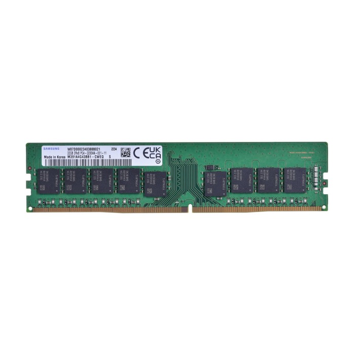 RAM Samsung 32GB 2Rx8 DDR4 UDIMM ECC 3200MHz M391A4G43BB1-CWE