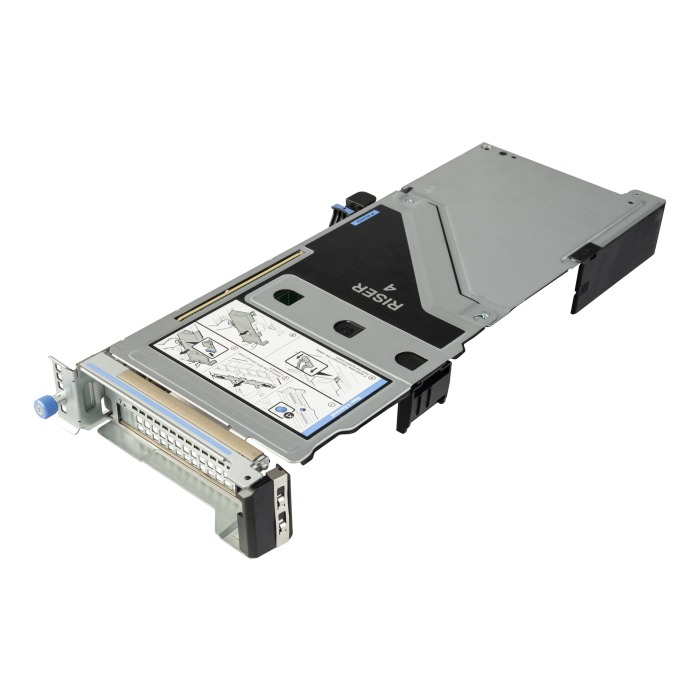 Riser Dell PowerEdge 15G/16G 2xPCIe 4.0 x8 FHHL Card R4B 2U RK04H