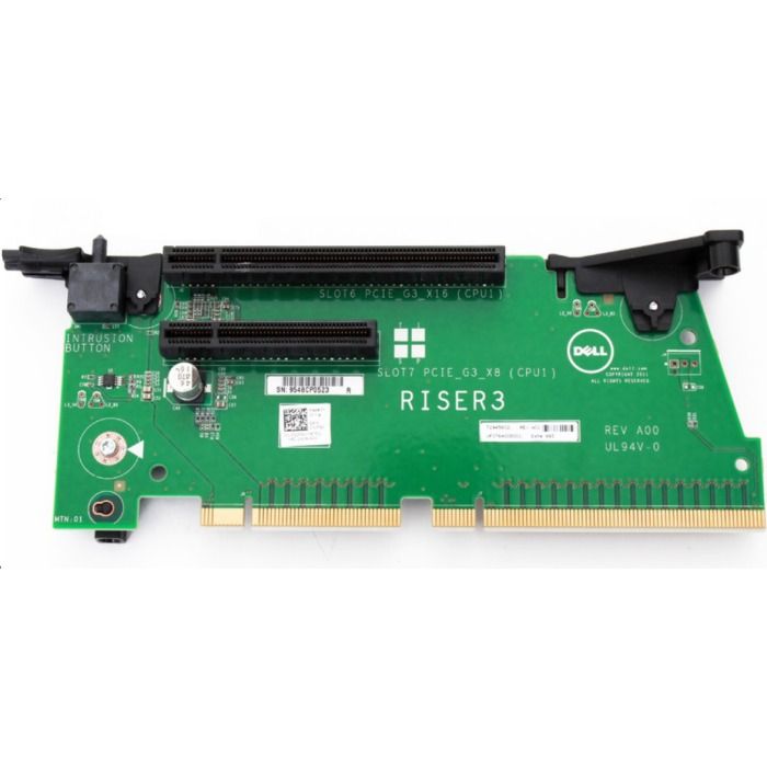 Riser Dell PowerEdge R820/R830 PCI-E 3.0 1x(x8) 1x(x16) Card #3 NJF90