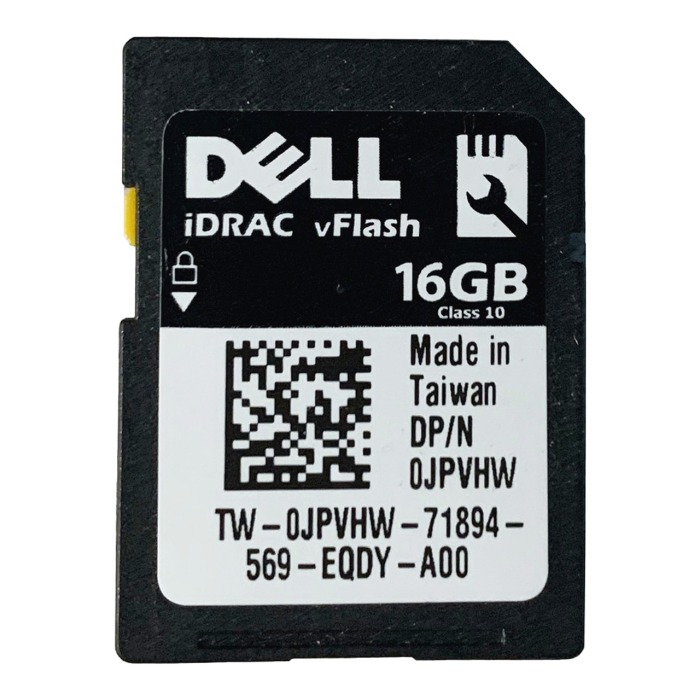 SD Card Dell iDRAC vFlash 16GB JPVHW