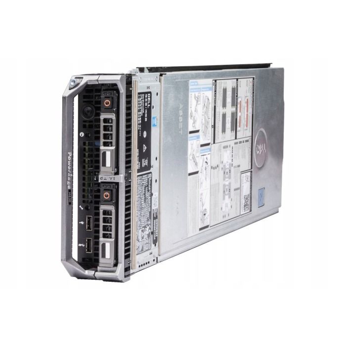 Server Dell PowerEdge M630 2x2.5" with 2x E5-2630 v3, 32GB RAM, 2x 480GB SSD SATA 2.5", 2x PCI-BRIDGE