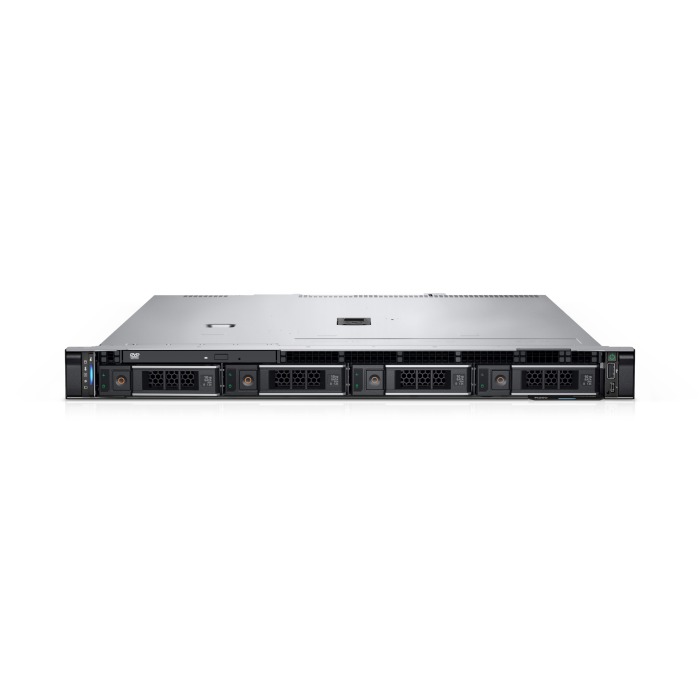 Server Dell PowerEdge R250 4x3.5"with E-2334, 128GB RAM, H755, 2x 960GB SSD SATA 2.5", 2x 10TB SAS 12G 3.5", 2x10GbE SFP+, 1x PSU 700W, rails, iDRAC9 Enterprise