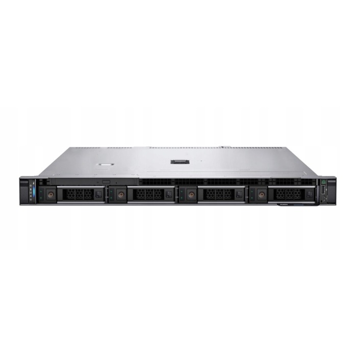 Server Dell PowerEdge R350 4x3.5" with 1x E-2314, 64GB RAM, H755, 2x 8TB 7.2K SATA 6G 3.5", 2x PSU, rails, iDRAC 9