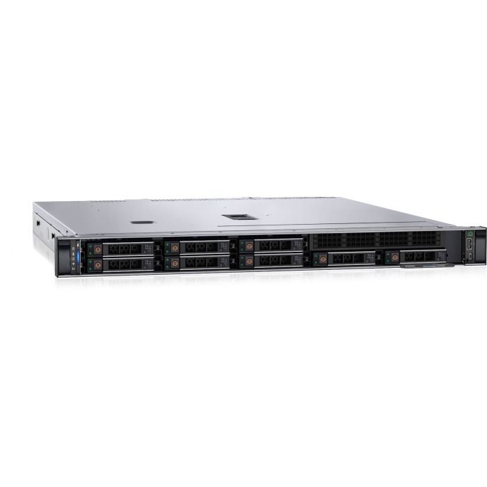 Server Dell PowerEdge R350 8x2.5” with 1x E-2314, 16GB RAM, H355, 2x600GB SAS 10K 2.5", 2xPSU, Rails, iDRAC 9