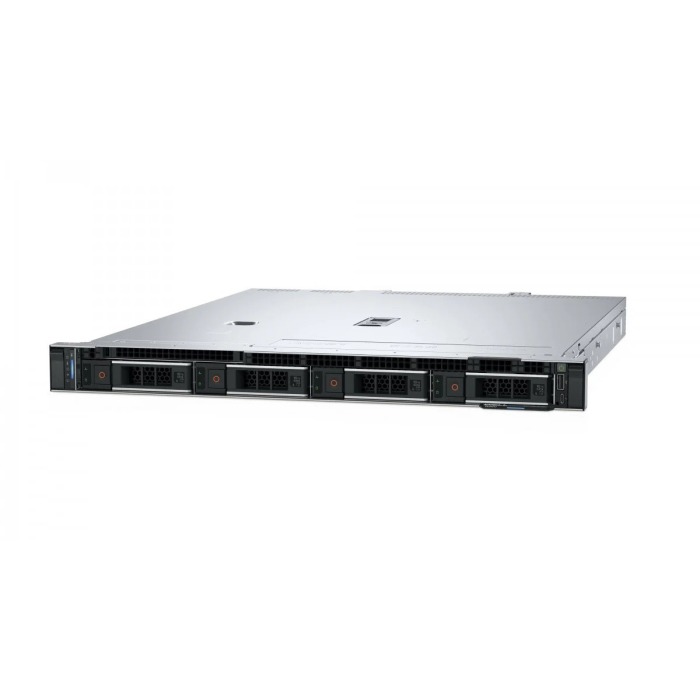 Server Dell PowerEdge R360 4x3.5" with E-2488, 128GB RAM, H355, 2x 7.68TB SSD SAS 12G RI 2.5", 2x10GbE SFP+, 2x PSU 600W, bezel, iDRAC9 Enterprise