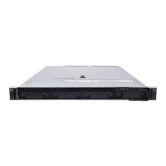 Server Dell PowerEdge R440 4x3.5" with 1x Gold 6244, 32GB RAM, H740p, 2x 8TB 7.2K SATA 6G 3.5", 2x 480GB SSD SATA 2.5", 2x1GbE, 2x PSU 550W, rails, iDRAC9 Enterprise
