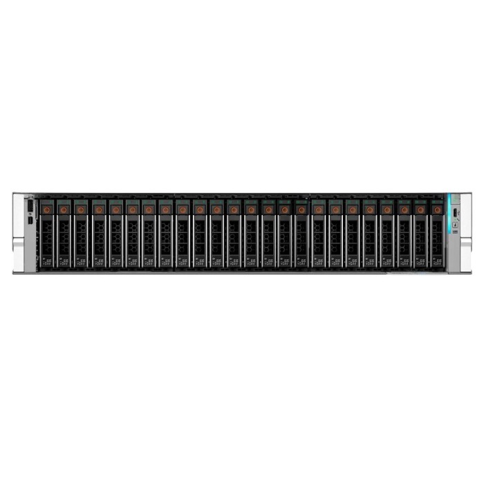 Server Dell PowerEdge R570 24x2.5" with 1x 6505P, 128GB RAM, H365i, Server Dell PowerEdge R570, 2x 1.92TB SSD SATA 2.5", 2x50GbE SFP56, 2x PSU 1100W, rails, iDRAC10 Core