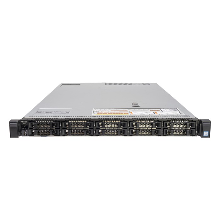 Server Dell PowerEdge R630 10x2.5" with 2x E5-2660 v3, 128GB RAM, H730, 2x 480GB SSD SATA 2.5", 4x1GbE, 2xPSU, Rails, iDRAC 8 Enterprise