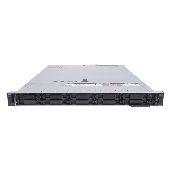 Server Dell PowerEdge R640 10x2.5" (4xNVMe) with 2x Gold 6242, 192GB RAM, HBA330, BOSS-S1 with 2x 240GB SSD SATA RI M.2, 4x 1.92TB SSD NVMe U.2 2.5", 4x1GbE, 2x PSU 1100W, rails, iDRAC9 Enterprise