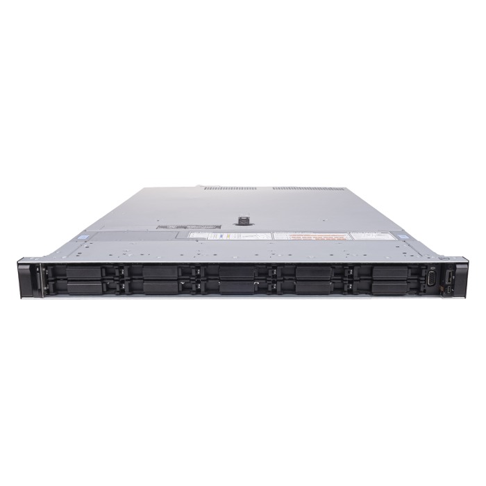 Server Dell PowerEdge R6415 10x2.5" (NVMe) with 1x EPYC 7401P, 32GB RAM, H730P, 2x 960GB SSD SATA 2.5", 4x1GbE, 2x PSU 550W, rails, iDRAC9 Enterprise