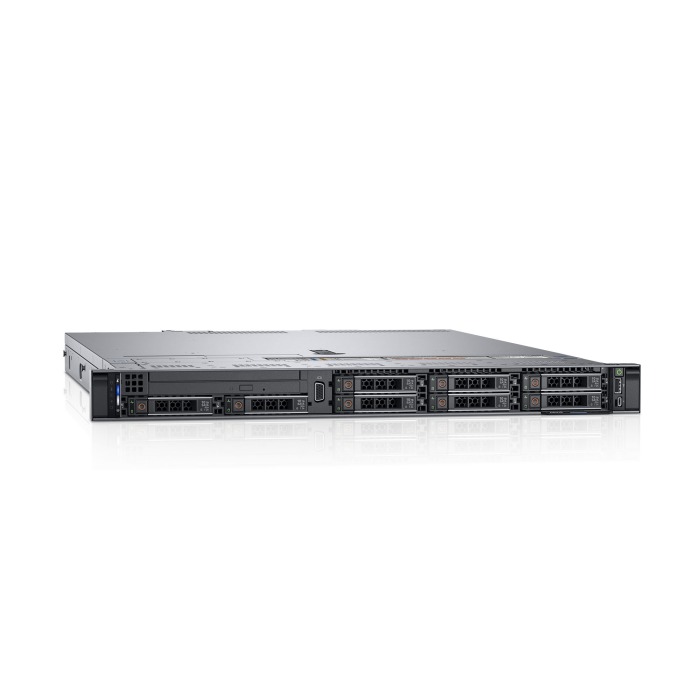 Server Dell PowerEdge R6415 8x2.5" with 1x EPYC 7401P, 128GB RAM, H730P, 2x 480GB SSD SATA 2.5", 4x1GbE, 2x PSU 550W, rails, iDRAC9 Enterprise