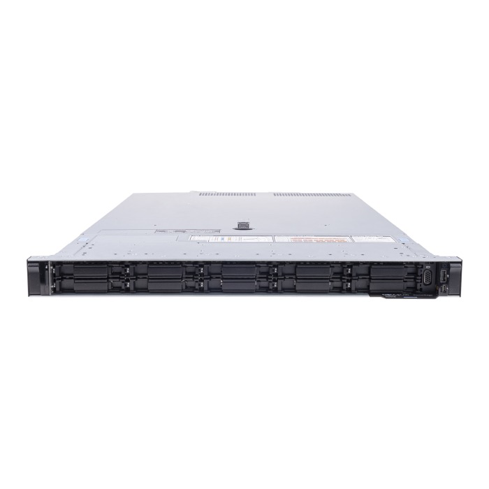 Server Dell PowerEdge R6515 10x2.5" with 1x EPYC 7F52, 64GB RAM, H740P, BOSS-S1 with 2x Dell 240GB SSD SATA RI M.2, 2x 480GB SSD SATA 2.5", 2x10/25GbE, 2x PSU 550W, rails, bezel, iDRAC9 Enterprise