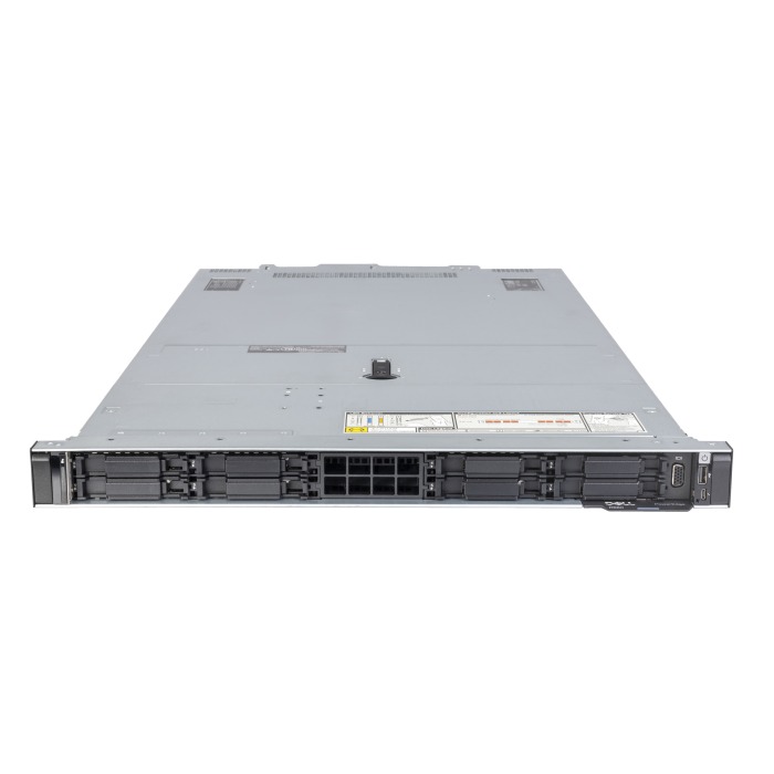 Server Dell PowerEdge R660 8x2.5" with 2x Gold 5416S, 64GB RAM, 4x 3.84TB SSD PCIe NVMe x4 2.5", 4x10GbE SFP+, 2x PSU, rails, bezel, iDRAC 9
