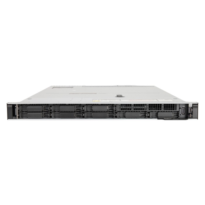 Server Dell PowerEdge R660xs 8x2.5" with 2x Gold 6526Y, 256GB RAM, HBA355i, BOSS-N1 with 2x 480GB NVMe 2280 M.2, 5x 3.84TB SSD SAS 12G RI 2.5", 2x10GbE BASE-T, 2x PSU 1100W, rails, bezel, iDRAC9 Enterprise