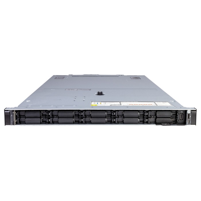 Server Dell PowerEdge R6625 10x2.5" with 2x EPYC 9534, 64GB RAM, H755, BOSS-N1 with 2x Dell 480GB SSD NVMe M.2, 4x 6.4TB SSD SAS 12G MU 2.5", 4x10GbE SFP+, 2x PSU 1400W, rails, iDRAC9 Enterprise