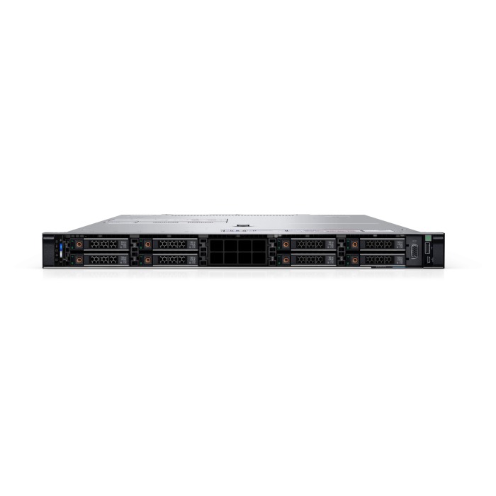 Server Dell PowerEdge R6625 8x2.5" with 2x EPYC 9124, 512GB RAM, H355, 2x 480GB SSD SATA 2.5", 4x1GbE, 2x PSU 1400W, rails, iDRAC9 Enterprise