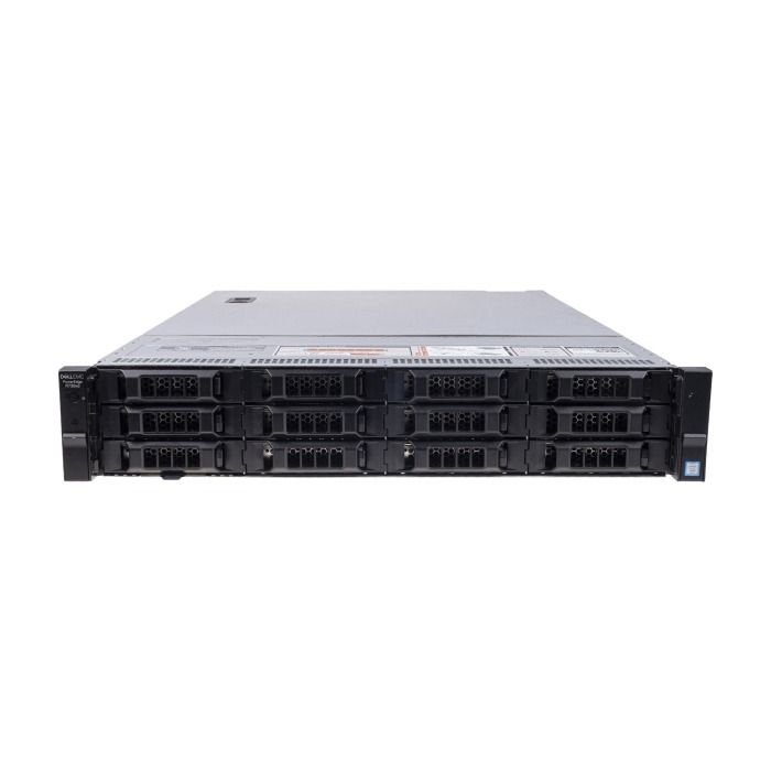 Server Dell PowerEdge R730xd 12x3.5" with 2x E5-2660 v3, 32GB RAM, H730, 2x 480GB SSD SATA 2.5", 4x1GbE, 2x PSU, Rails, iDRAC 8 Enterprise