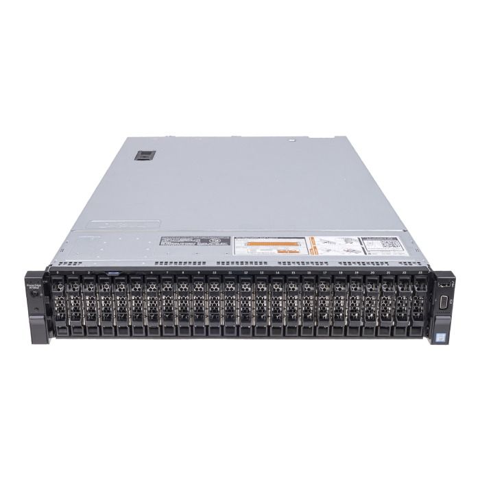 Server Dell PowerEdge R730xd 24x2.5" with 2x E5-2650 v3, 32GB RAM, H730, 4x450GB SAS 2.5", 4x1GbE, 2xPSU, Rails, iDRAC 8 Enterprise